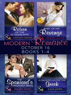 cover image of Modern Romance October 2016 Books 1-4